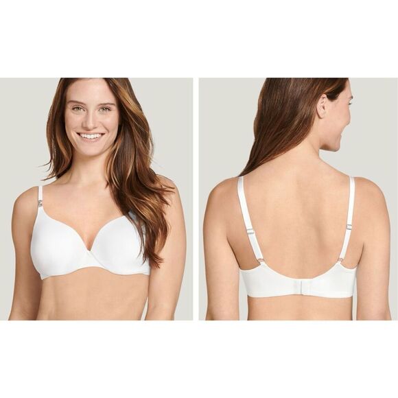 RealFit Discontinued TAN T Shirt bra by Jockey 6702 size 10 Large/38" Bust - Picture 1 of 9